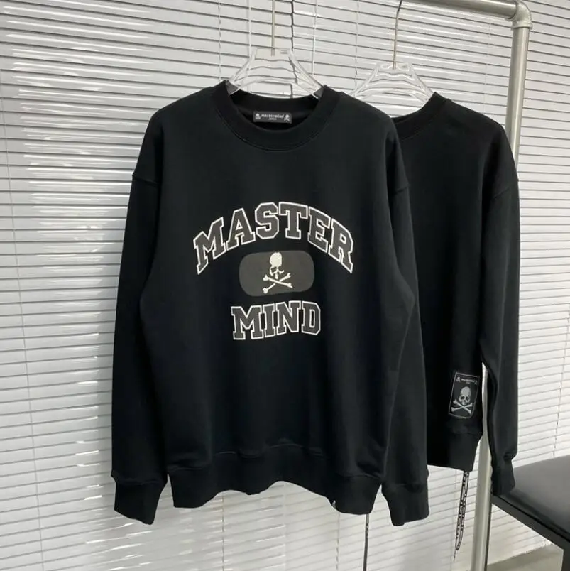 

Мужские и женские свитшоты с принтом черепа, 1:1