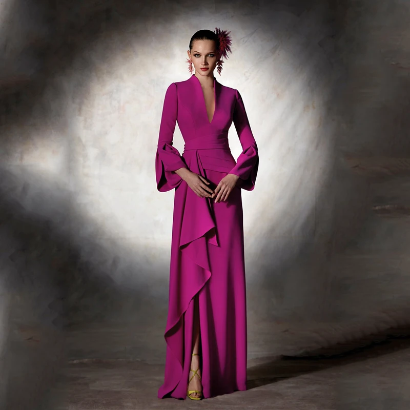 Beautyblue Вечерние платья Женское платье макси Модные глубокие v-образным вырезом