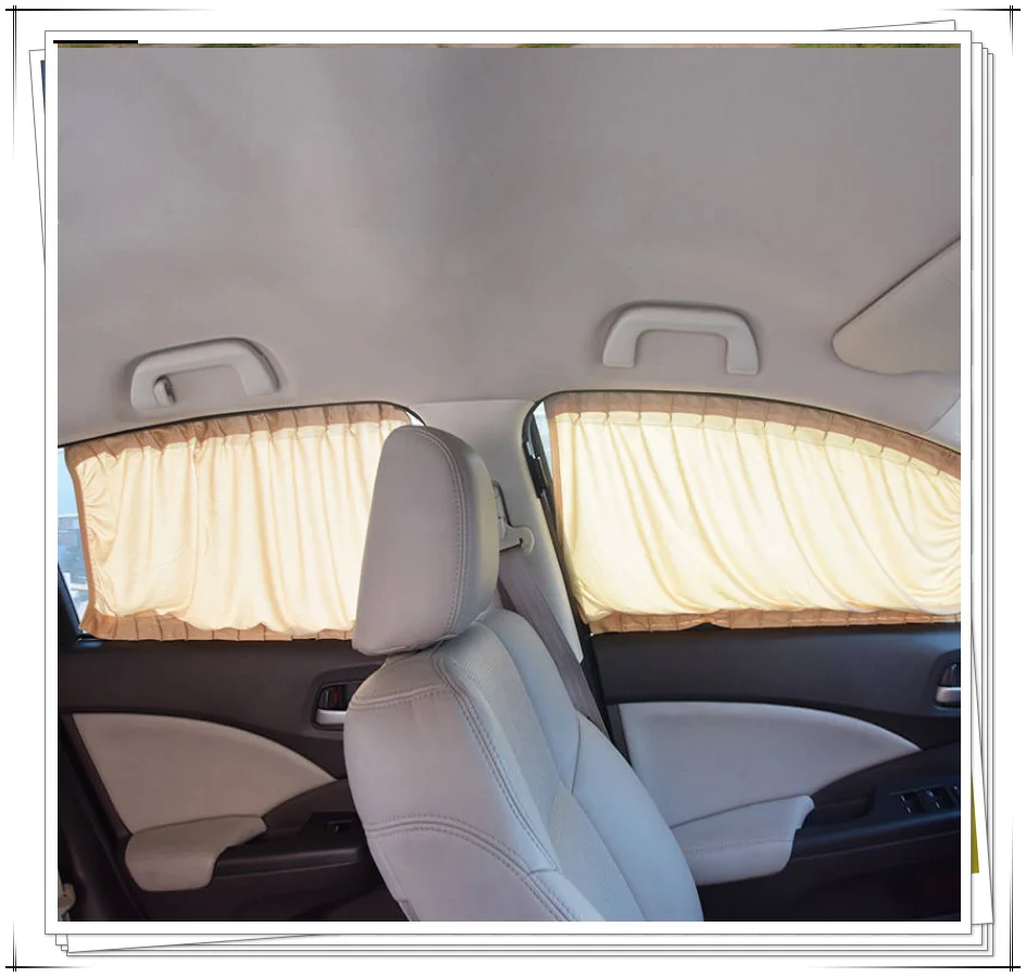 2 шт./комплект универсальные шторы на боковые окна автомобиля