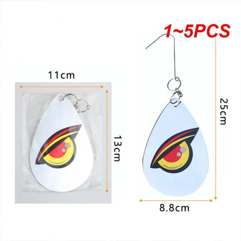 

1~5PCS Bird Repelling Eye Reflector Acrylic Hanging Pest Control Device Bird Scare Disc Anti Bird Reflective Plate