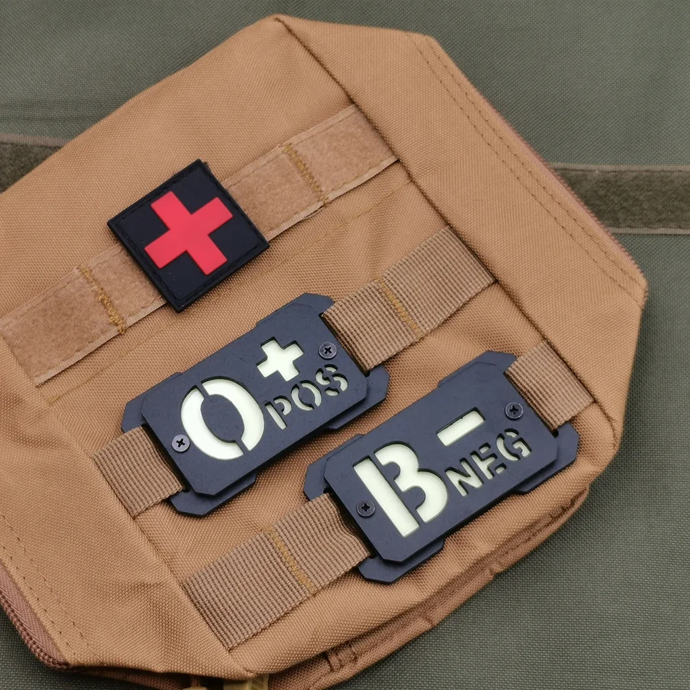 Уличная сумка Molle пряжки для ремня Blood A B O AB POS NEG Tatcical Tag Patch тактическая рубашка