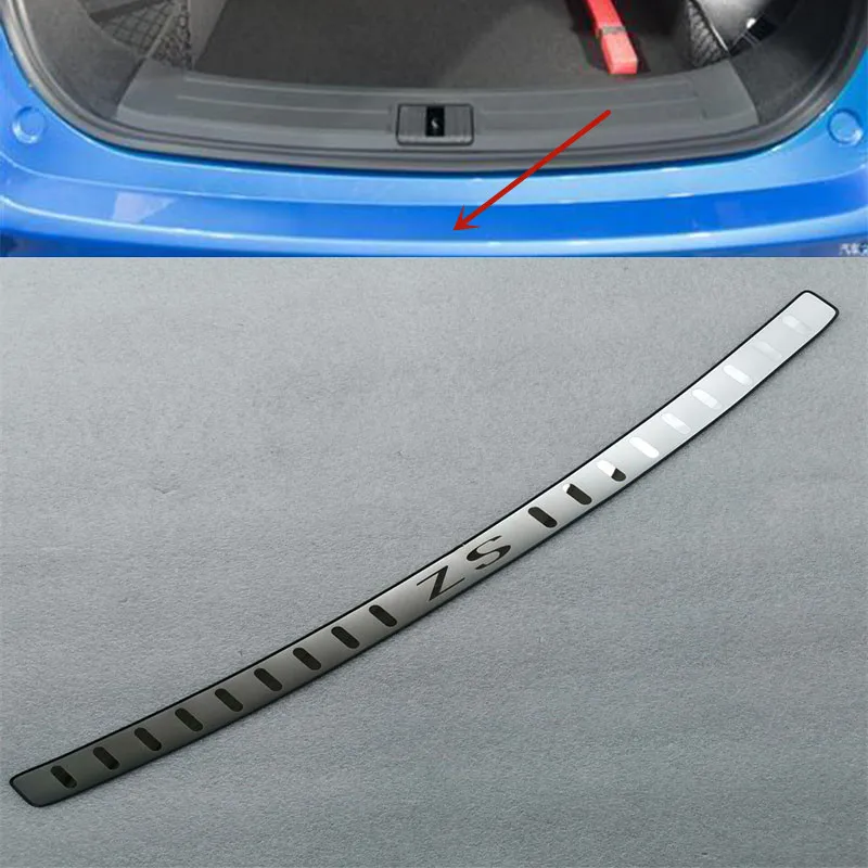 

Car Styling for MG ZS 2018-2023Rear Guard Board HS Special for Modification Trunk Threshold Strip Decorative Accessories