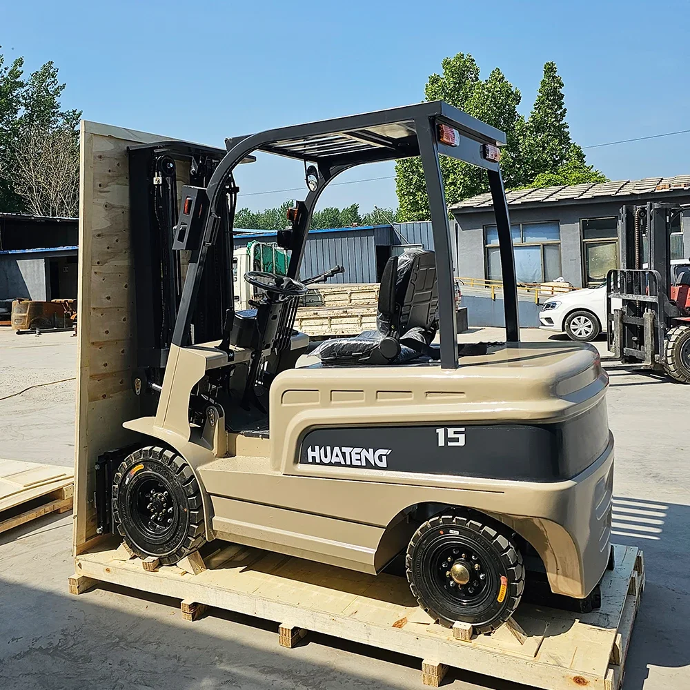 4-колесный вилочный погрузчик с литиевой батареей 1 5 т 2 емкость 3300 фунтов