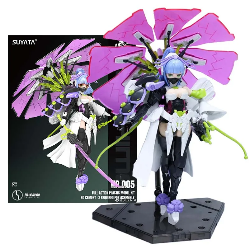 Фигурки героев аниме SUYATA, поэма охотника HP-005 Yukihime Colletion, мобильный костюм, экшн-фигурки для девочек, игрушки для мальчиков, детские подарки