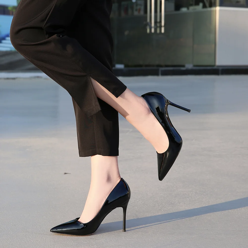 New Summer High Heel Pumps Women Stiletto Solid Casual Model OL Shoes Style High-heeled shoes High Quality Sexy Large Size