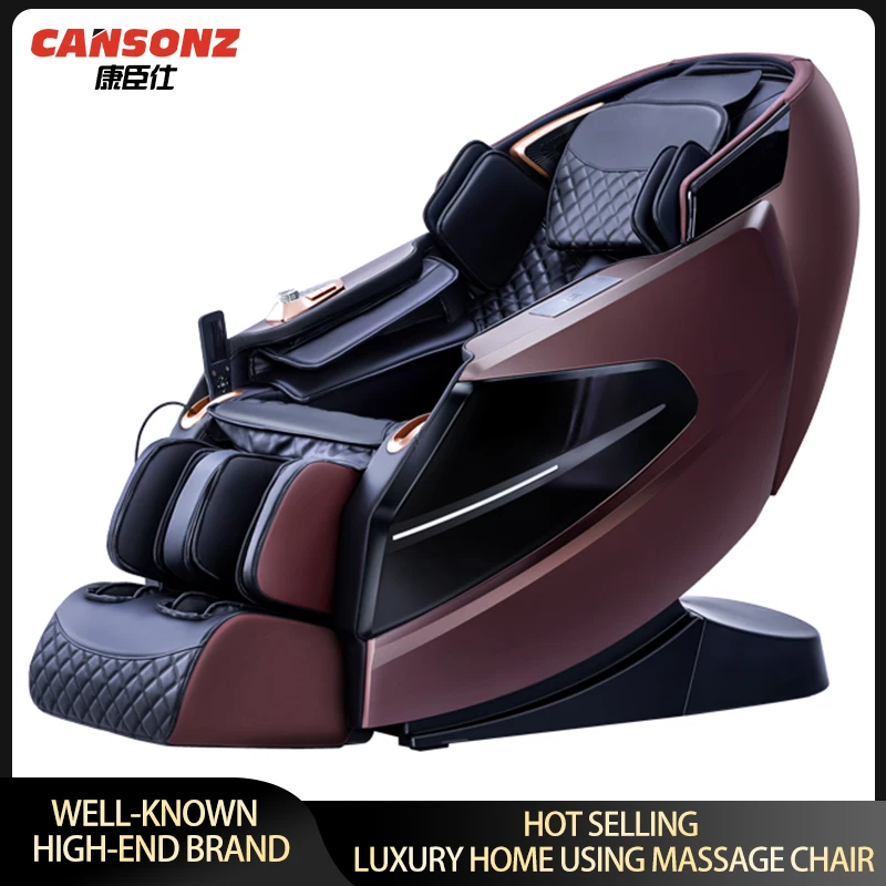 

Nice Appearance Cansonz Brand Massage Chair Luxury Zero Gravity for Home With Multi-function Such as Blue Tooth Etc