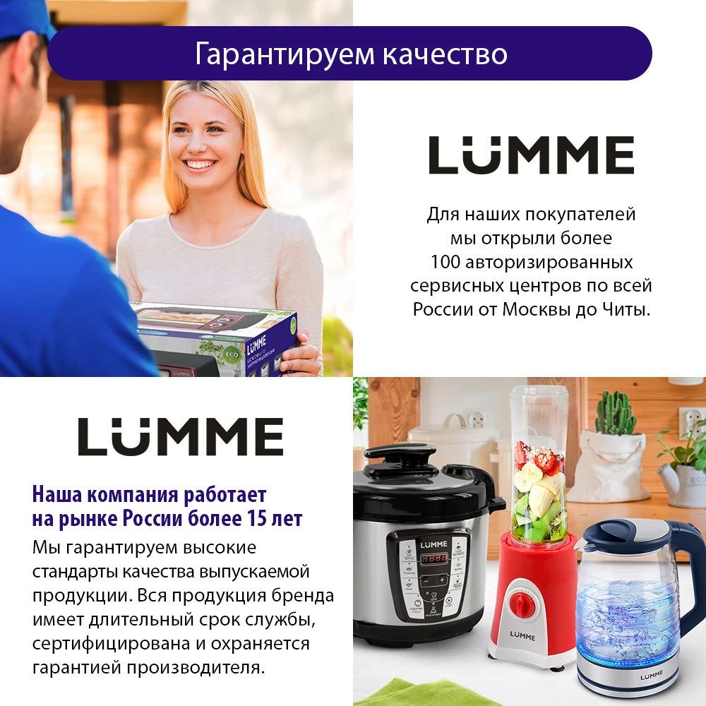 Вентилятор 3 в 1 напольный/настенный/ настольный LUMME LU-FN106 |