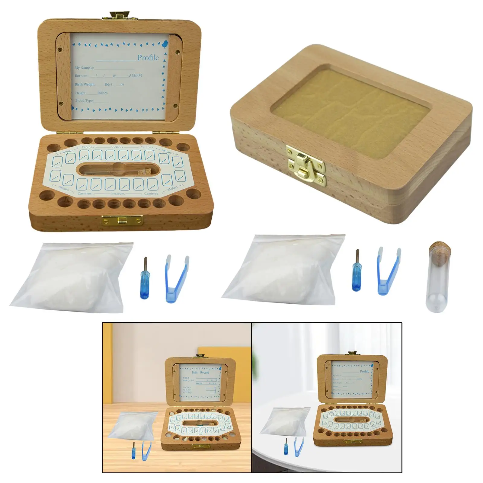 Детская коробка для зубов детский контейнер фоторамка подарок на день рождения