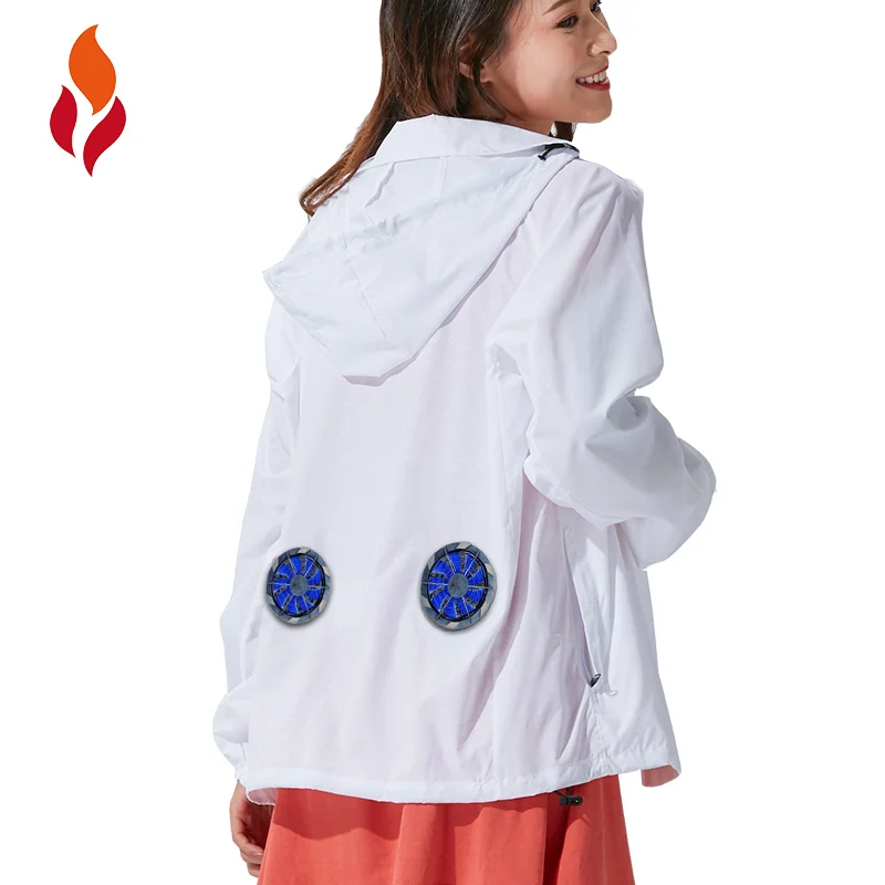 

Летняя уличная куртка с вентилятором для кондиционирования воздуха, Мужская одежда для кондиционирования воздуха, солнцезащитное пальто, рабочая одежда для строительства