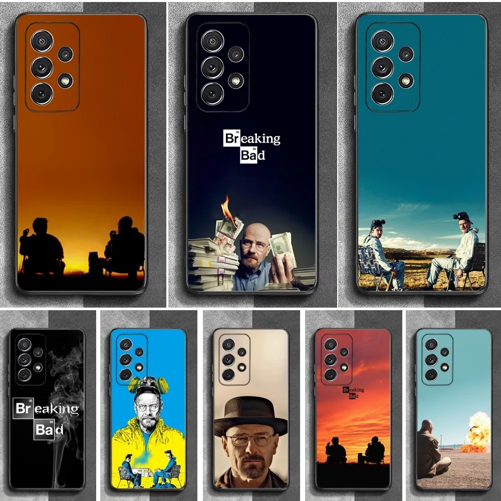 Чехол для телефона B-Breaking Bad H-Heisenberg Samsung S24 23 22 30 21 10 9 Ultra Plus Lite FE мягкий силиконовый
