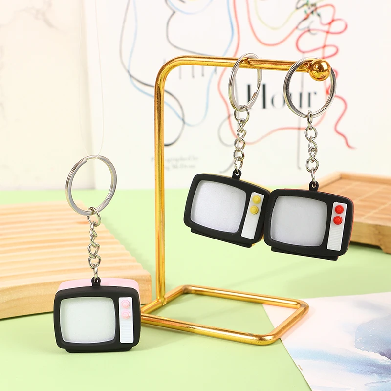 Винтажный мини-брелок для ТВ имитация светодиодного звука