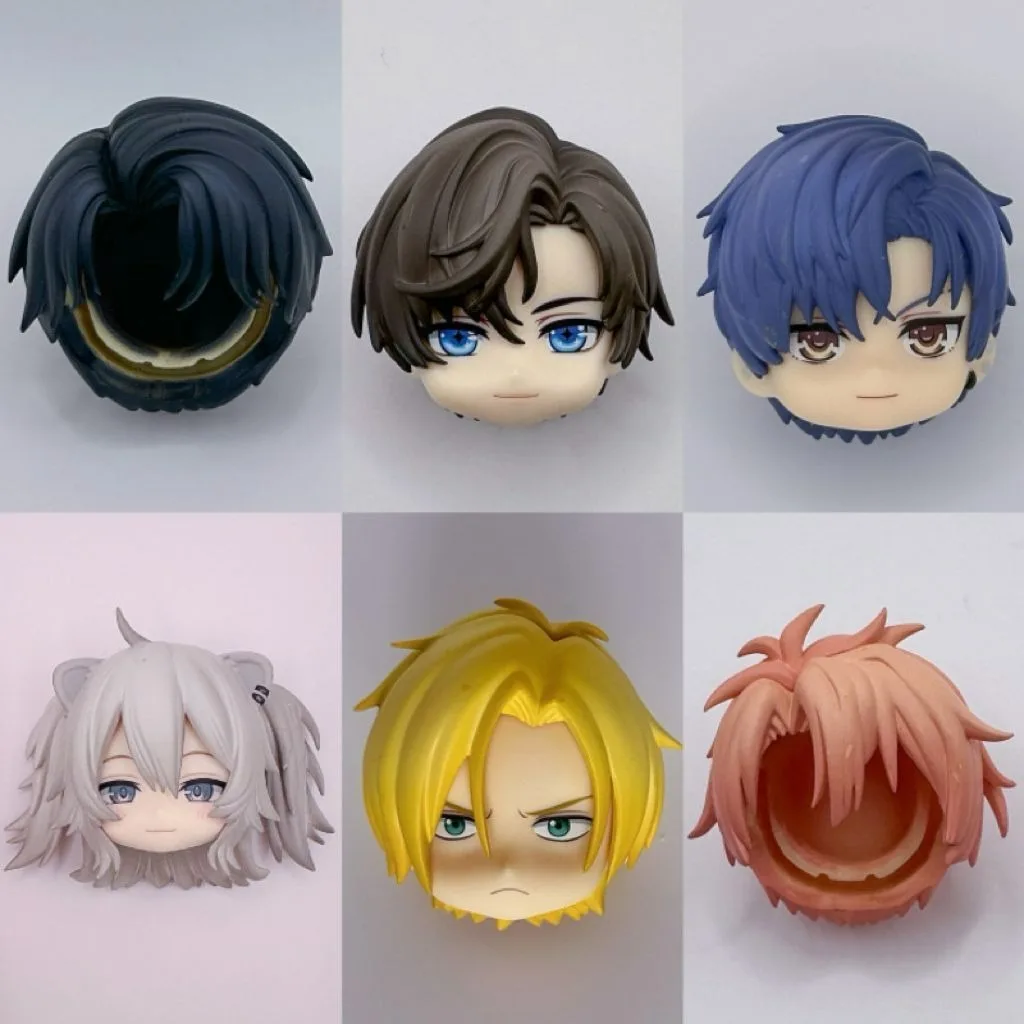 Аксессуары для мужчин из глины распутывания волос на лицо куклы