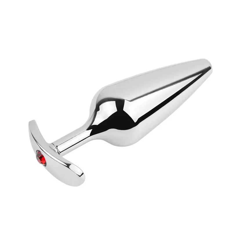 Маленький размер металлические бусины Мини Радуга Роза золото Анальная пробка