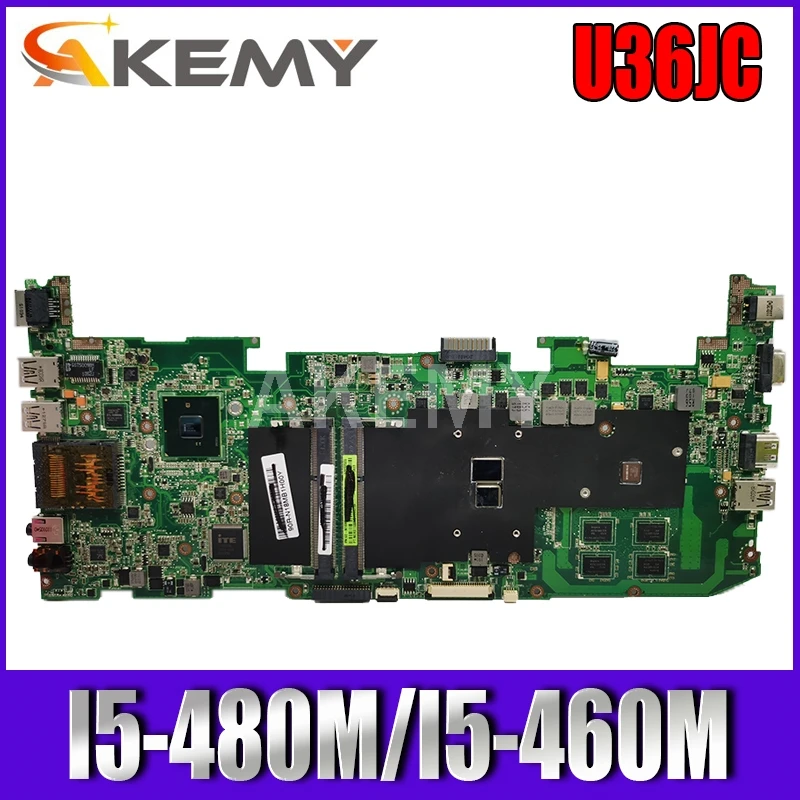 

U36JC I5-480M/460M CPU GT310M 1GB N11M-GE2-S-B1 материнская плата REV 2,0 для ASUS U36JC U36J U36 протестированная Материнская плата ноутбука 100% ОК