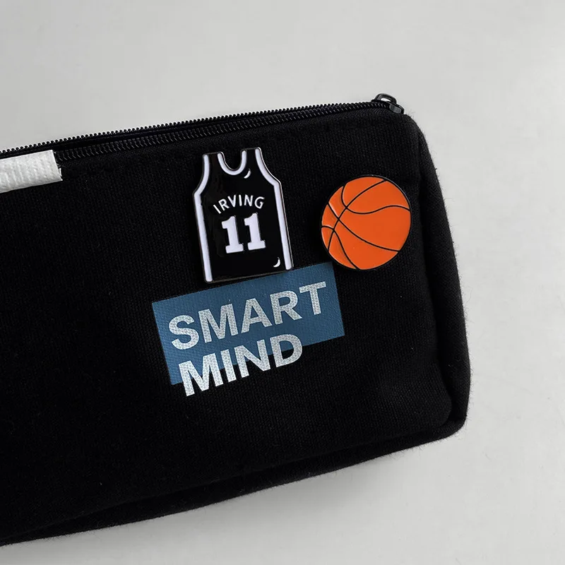 Звезда NBA значок из Джерси Значки для баскетбола значки с номерами рюкзака сумки