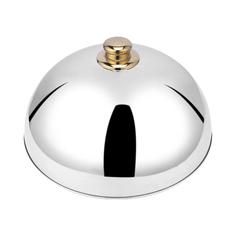 

Купольная крышка из нержавеющей стали для еды, крышка для стейка, купольная крышка для плавления сыра, крышка для подачи еды для дома, рестор...