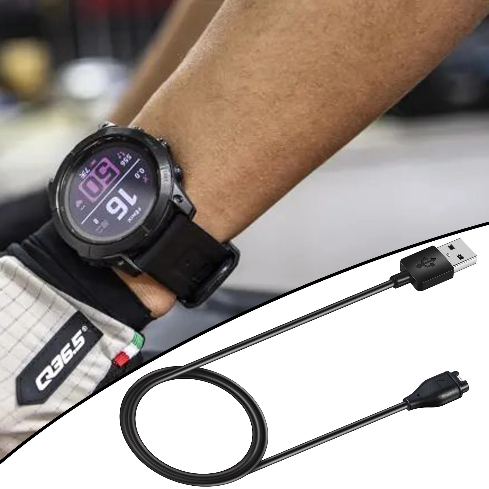 

USB-кабель для зарядки для Garmin Vivoactive 3, зарядное устройство для детей 935, пришитый Sq 945, зарядное устройство для Феникс, 5, 5X Plus, 6, 6S, 6X Pro, чехол-нак...