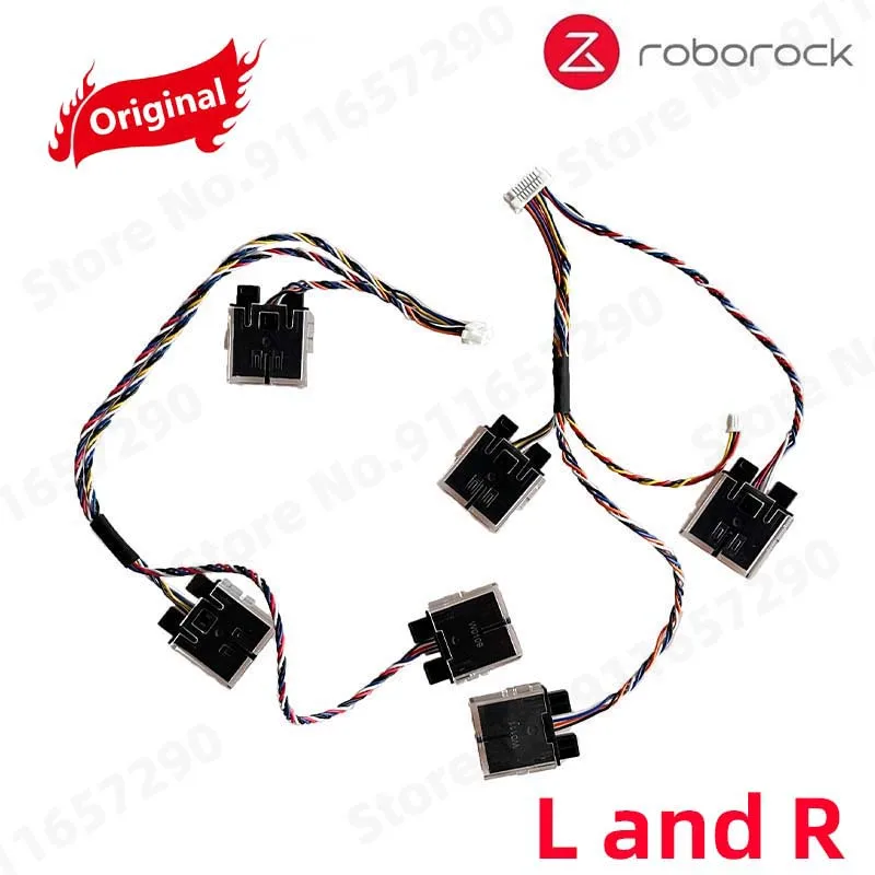 

Оригинальный левый и правый жгут обрыва в сборе, детали Roborock S8 PLUS S8 + S8 Pro Ultra G20, аксессуары для датчика обрыва для пылесоса