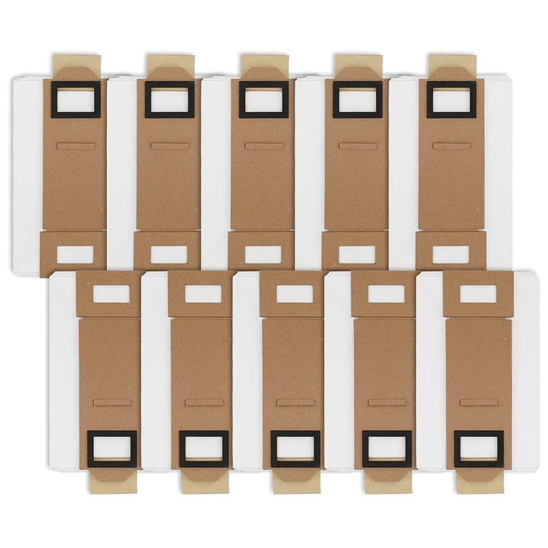

10 Pack Vacuum Bag For Roborock S7 Dust Bag Replacement Compatible For Roborock S7 T7S T7S Plus Vacuum Cleaner