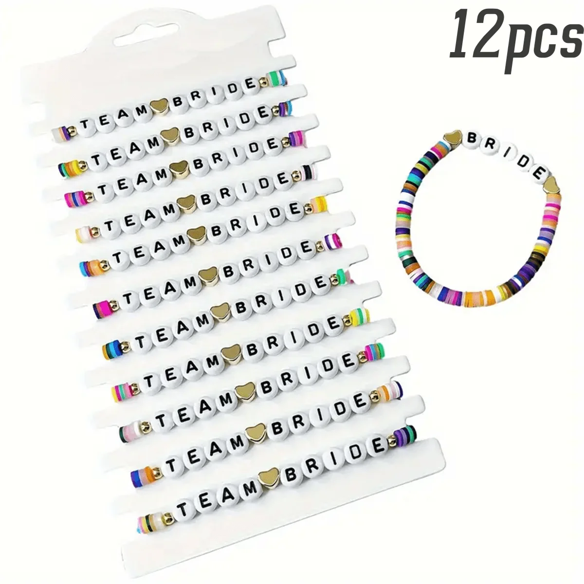 12 шт. сувениры для девичника красочные невесты ручной работы из полимерной глины