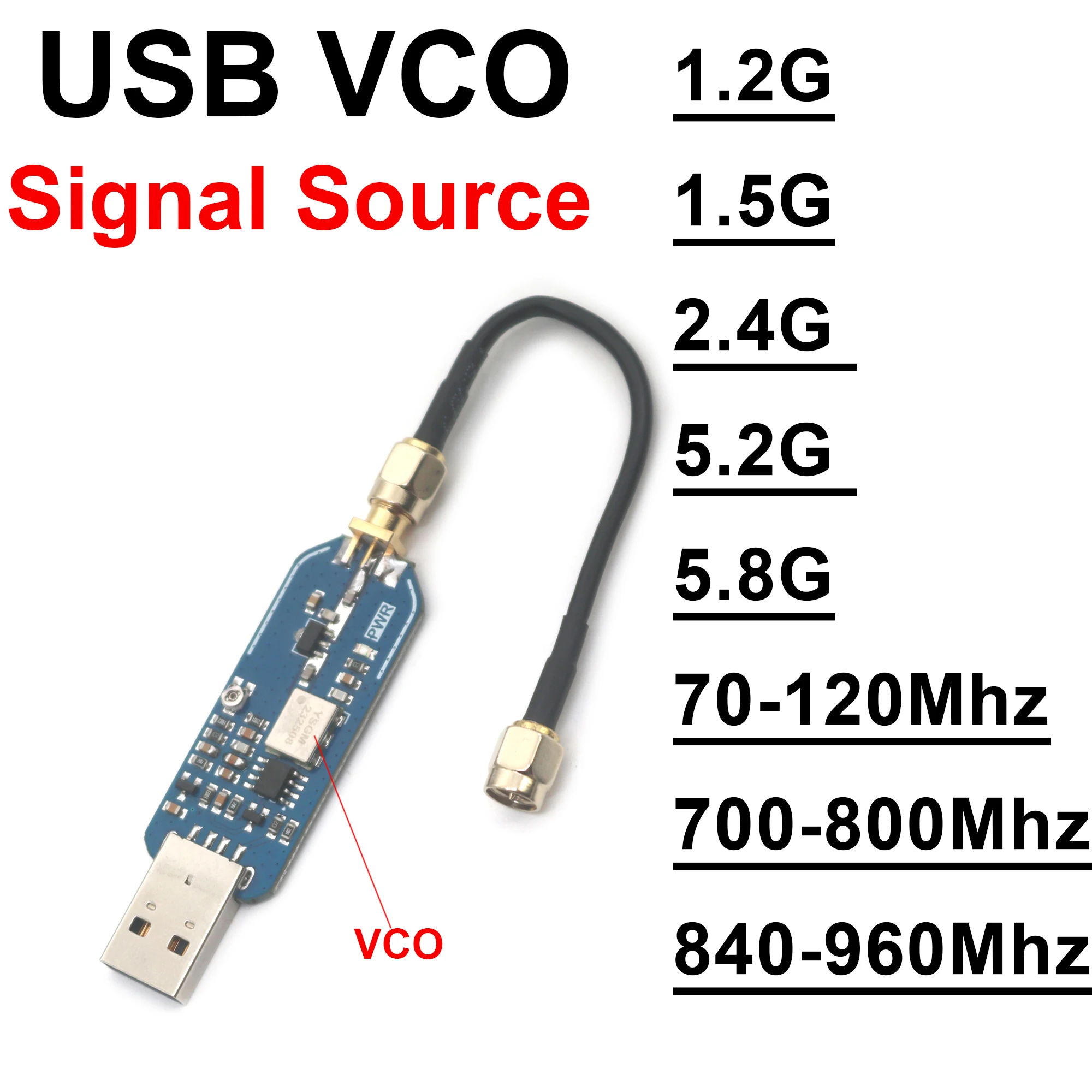 

USB VCO Генератор сигналов DykbRadio