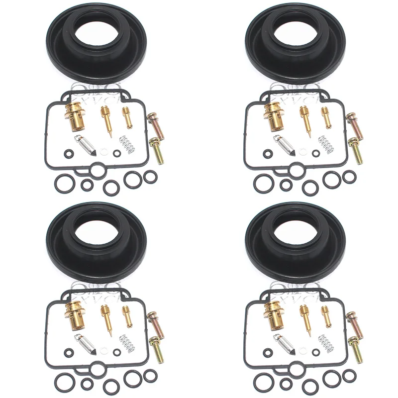 

4 set for GSX-R1100/W 1993-1998 GSXR1100 GSX-R 1100 Motorcycle carburetor repair kit plunger diaphragm rubber