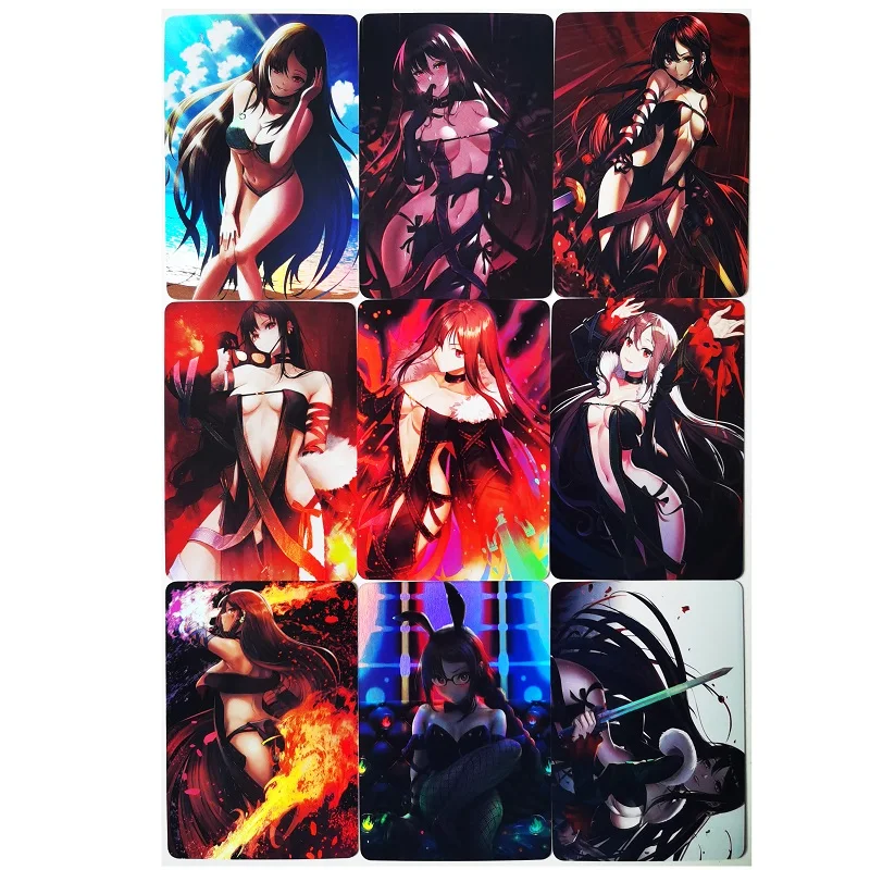 

9 шт./компл. ACG Fate/Grand Order Yu Mei Ren игрушки для сексуальных девушек хобби Коллекционная игра Аниме коллекционные открытки