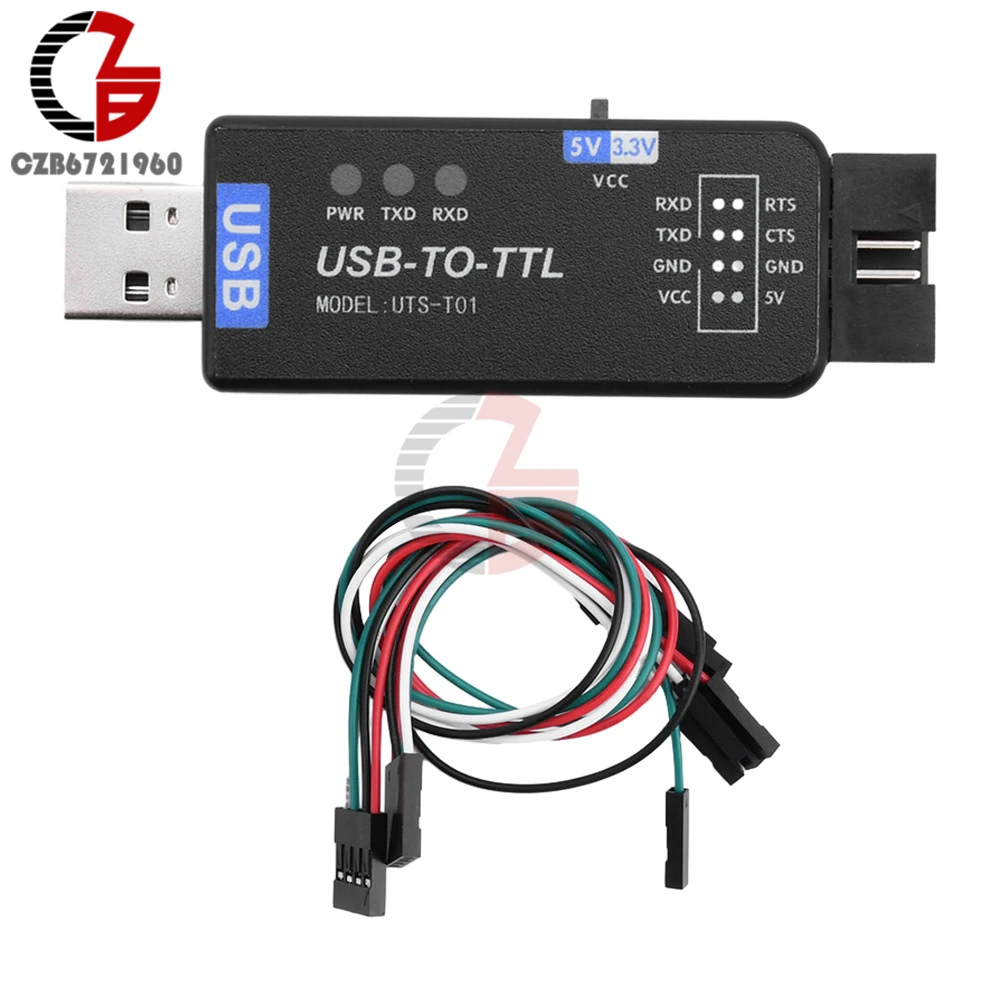 Последовательный преобразователь USB в TTL модуль отладки и скачивания чип CH343G USB-A