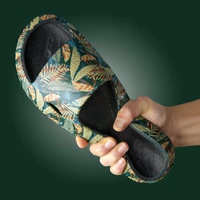 new mens trend slippers non slip light soft eva massage household bathroom bedroom sandals breathable summer beach shoes