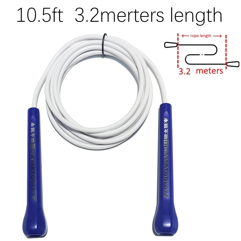 Прочная Скакалка из АБС-пластика, 14 см, 5 мм, 3,2 м Прочная Скакалка из АБС-пластика, 14 см, 5 мм, 3,2 м