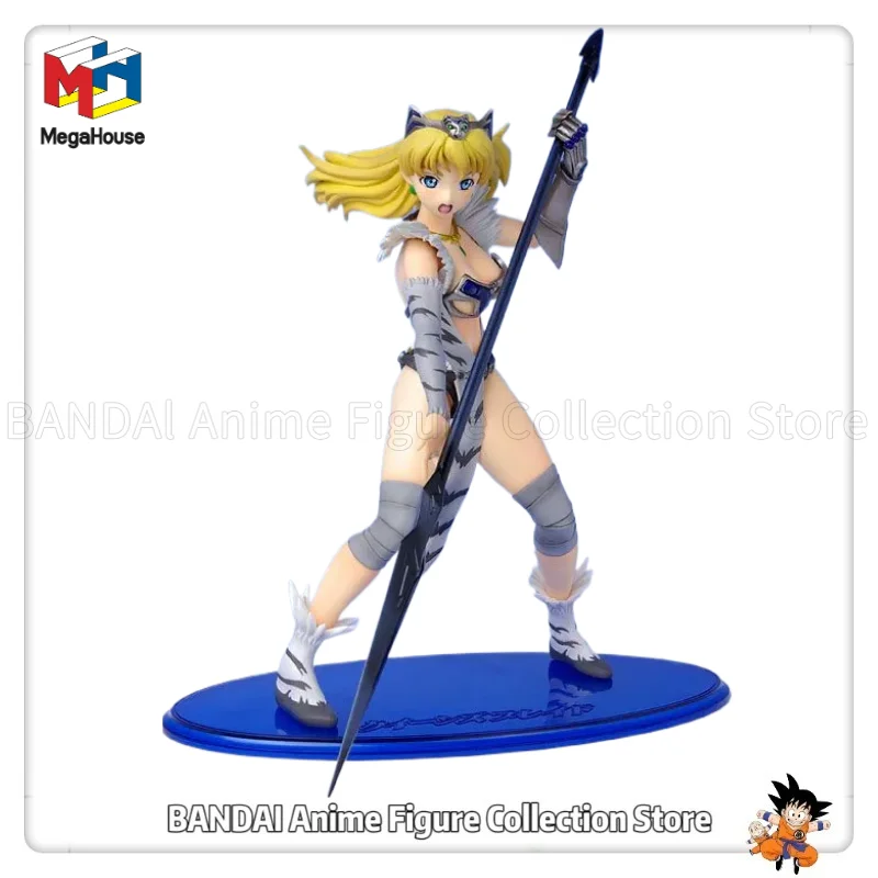 Фото В наличии оригинальная модель MegaHouse Excellent Model CORE Queen's Blade P-3 Rebellion Элина, капитан Королевской гвардии, аниме-фигурка. №1