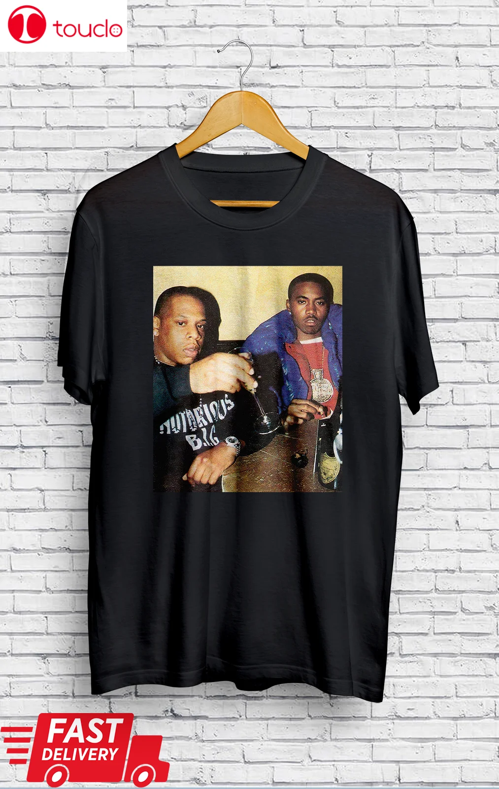 

Jay-Z & Nas T-Shirt Regular Size M-5Xl Unisex Women Men Tee Shirt