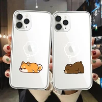 new cute creativity cat case for iphone 13 12 11 pro max xs max xr x 7 8 plus clear shockproof camera protection cover