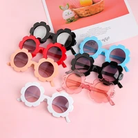 vintage kids sunglasses child sun glasses round flower baby children uv400 sport sunglasses girls boys