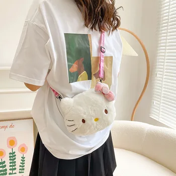 Kawaii Hello Kitty Plush Shoulder Bag 3