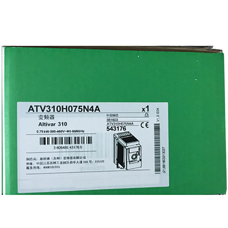 

New Original In BOX ATV310H075N4A 0.75KW {Warehouse stock} 1 Year Warranty Shipment within 24 hours