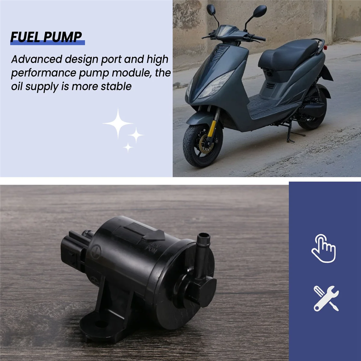 Бензиновый топливный насос для мотоцикла аксессуары мотоциклов подходят Honda Z4 AF55