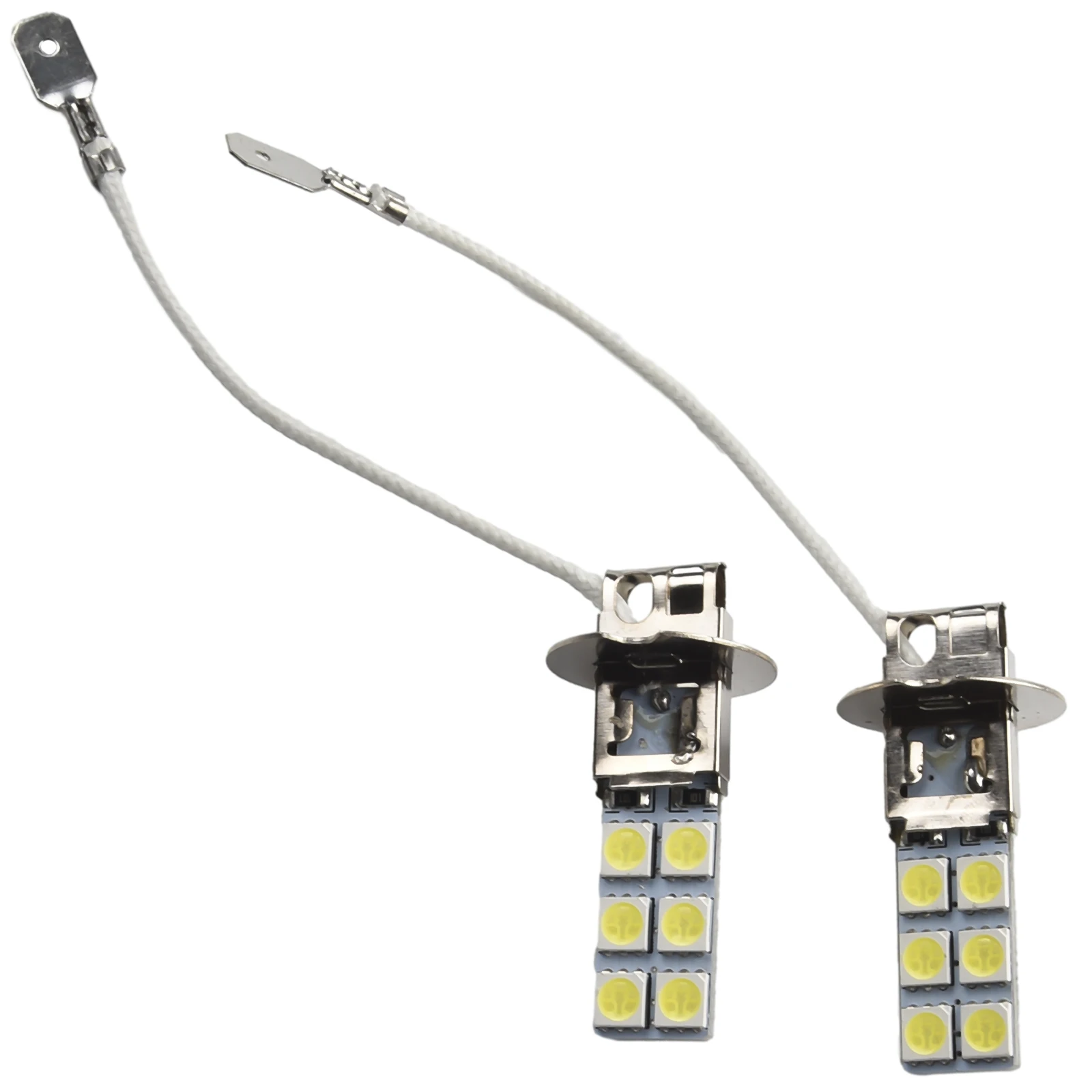 

Durable High Quality Hot Sale New 2x Fog Lamp 12V DC Universal Convenient Easy To Install Socket Type H3 360 Degrees
