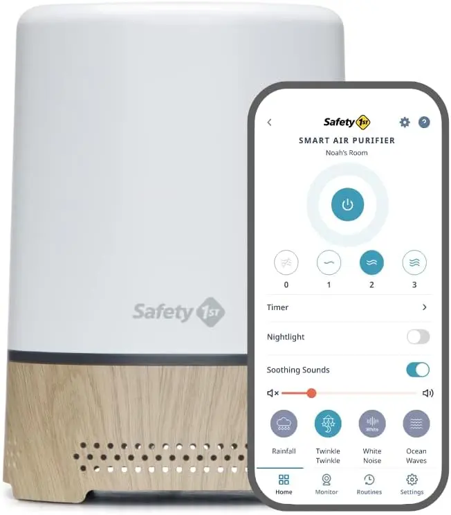 

Air Purifier, App Controlled with iOS & Android, White