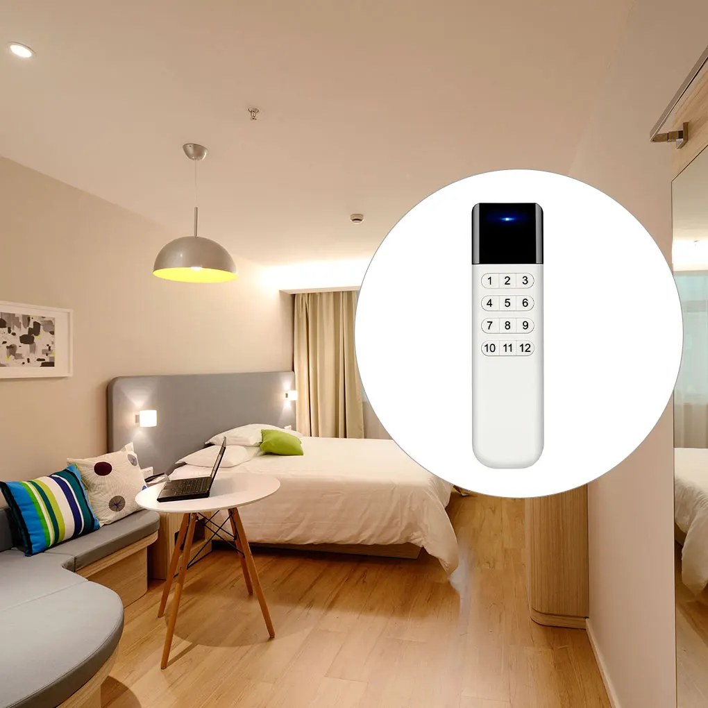 

Remote Control Switch Learning Code Good Flexibility Multifunctional Energy-saving Receiver Controller Electric Light