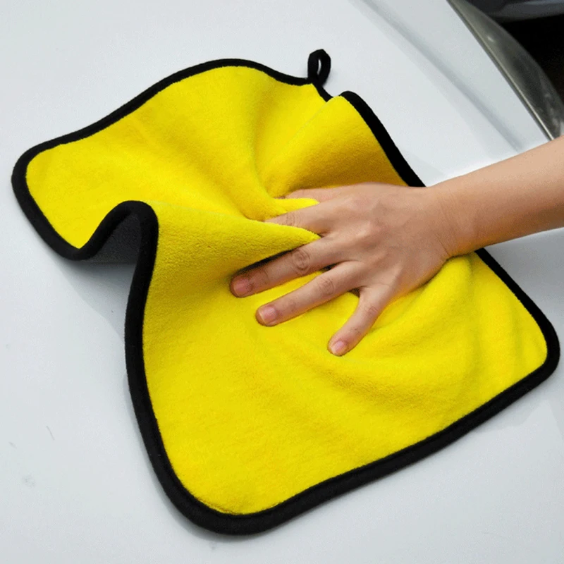 

Professional Extra Soft Car Wash Basic Microfiber Cleaning Cloths Non-Abrasive Reusable and Washable Car WashTowel Never Scrat