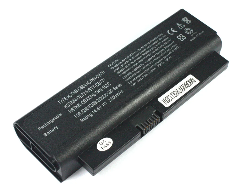 

Аккумуляторы для ноутбука HP Compaq 2230s Ob84 Cq20, HSTNN-OB77/Ob84