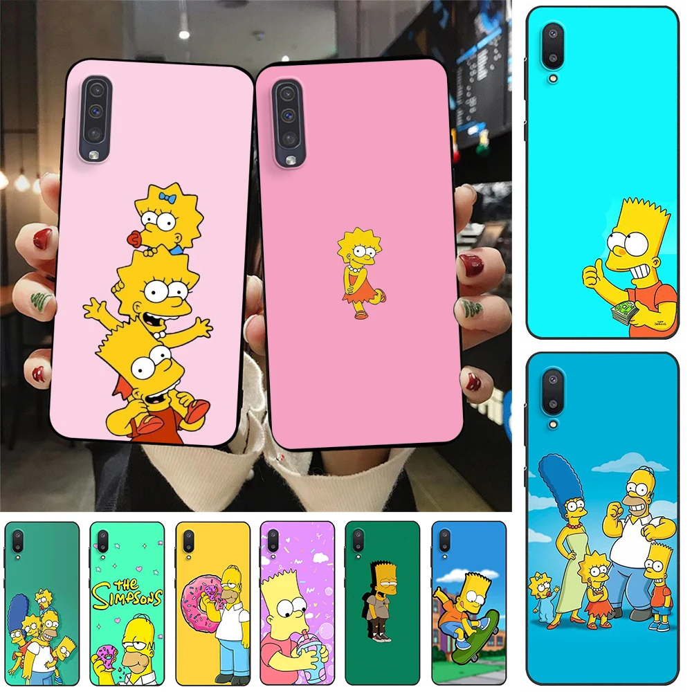 

The Simpsons Pone Case for Samsung Note 10 Lite Plus 20 S10E S20 S21 S22 Plus Ultra FE Cover