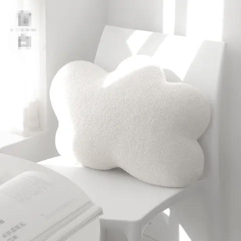 Мягкая плюшевая подушка в форме облака, 50 см
