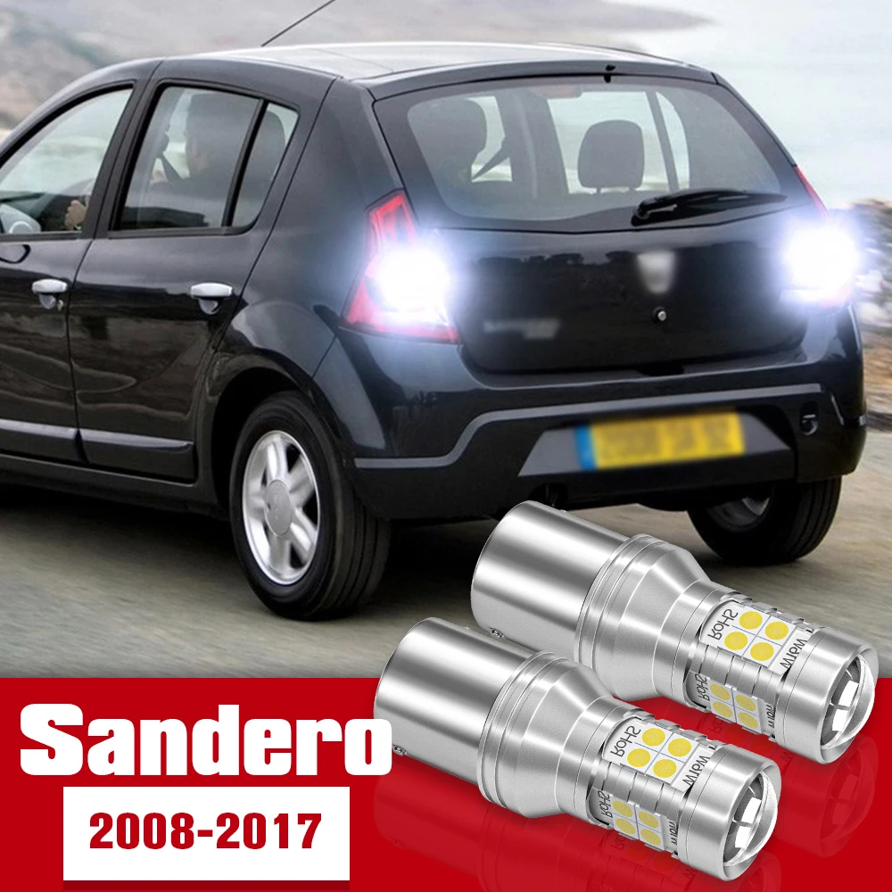 

2pcs Reverse Light Accessories LED Bulb Lamp For Dacia Sandero 2008 2009 2010 2011 2012 2013 2014 2015 2016 2017