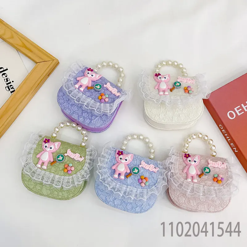 Disney Kids Crossbody Bag for Girl Lina Belle Shoulder Bag Cartoon Cute Multi-color Mini Bag for Children Birthday Holiday Gift