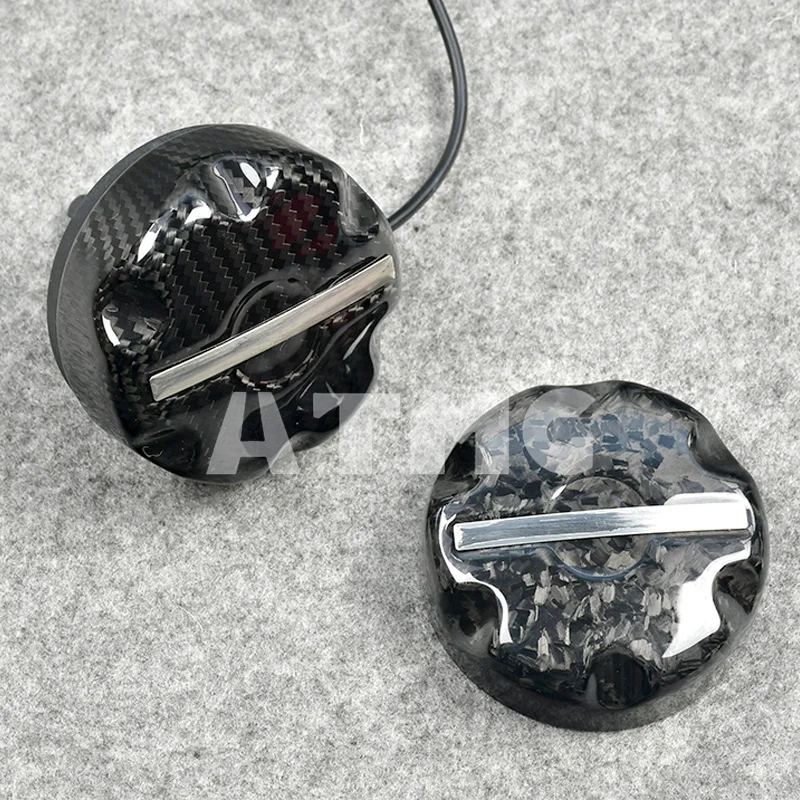 Крышка крышки топливного бака из углеродного волокна декоративная отделка для BMW