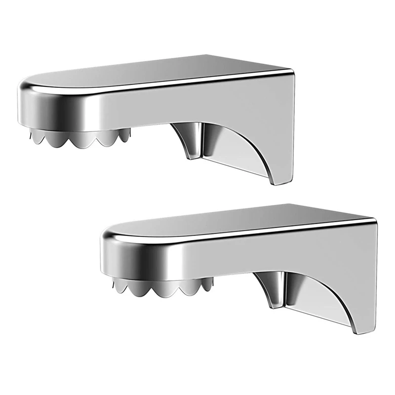 

2 шт. держатель для мыла, настенный держатель для мыла, без сверления для ванной комнаты, душа, ванной комнаты, кухонной раковины и т. д.