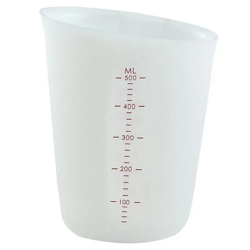 Silicone Measuring Cups Silicone Flexible Pour Cups With Marking Pour Mixing Cups Blender For Liquid Paint Epoxy Resin