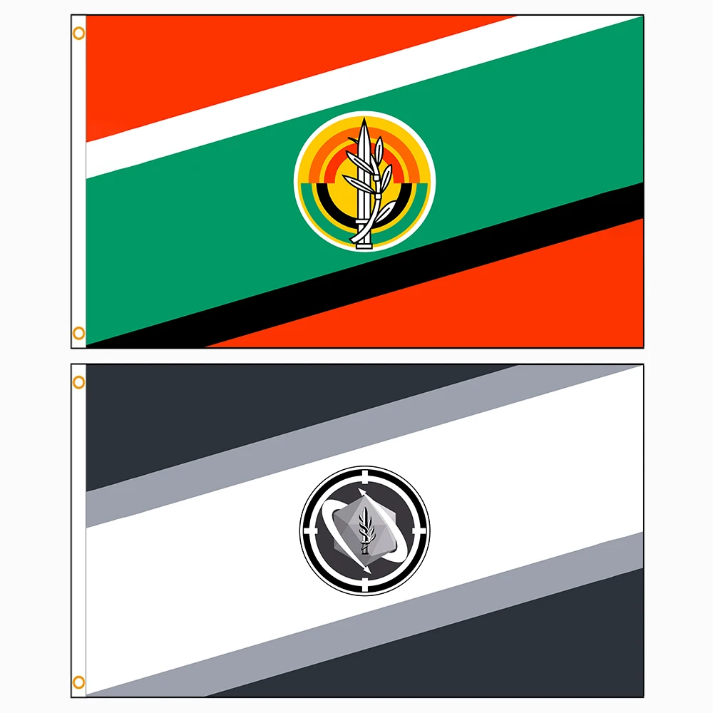 

90x150cm the Israeli Army (Land Arm) Gray Flag Banner Decoration FLAGLAND